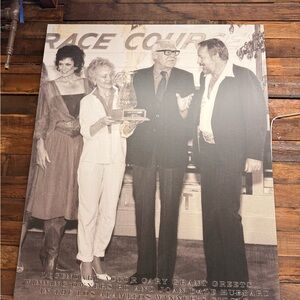 Vintage Black and White Photo Print